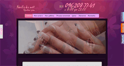 Desktop Screenshot of nails-kr.net